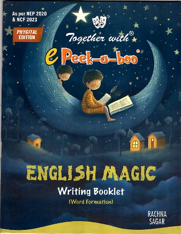 Together With e Peek-a-boo English Magic  Writing Booklet (Word Formation)