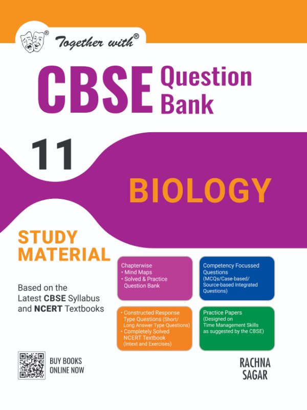 Together with CBSE Question Bank Class 11 Biology for 2025 Exam (Chapterwise & Topicwise) 