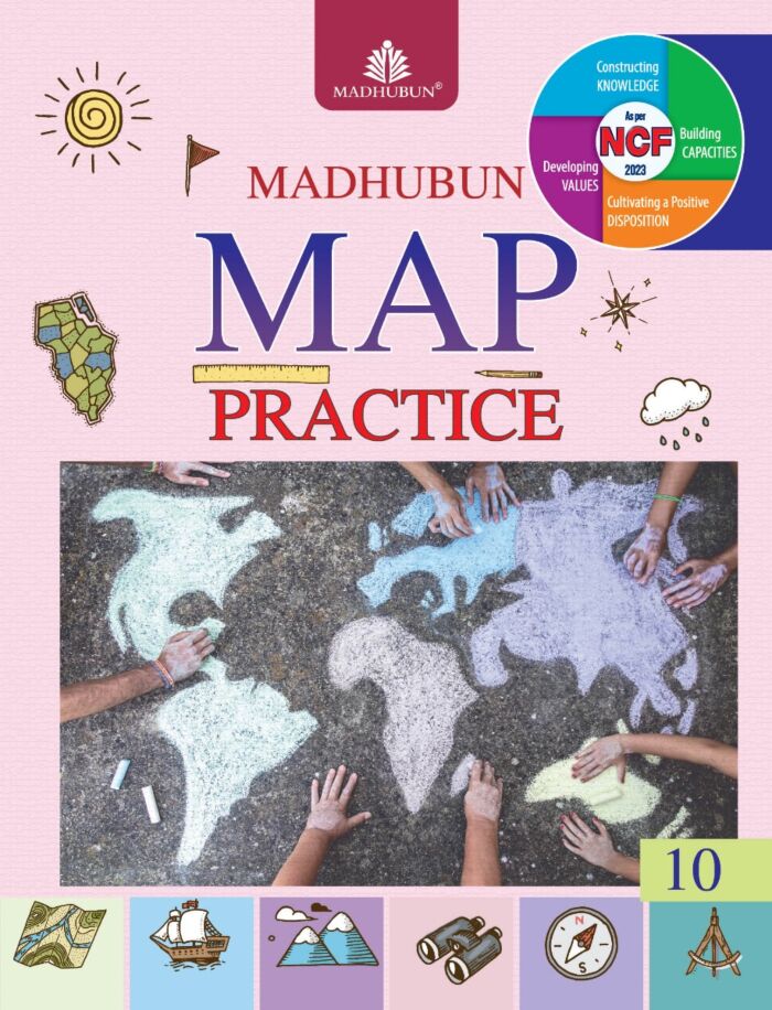 Madhubun Map Practice Book for class 10