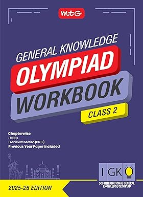 General Knowledge Olympiad Workbook Class 2 For 2025-2026 Edition