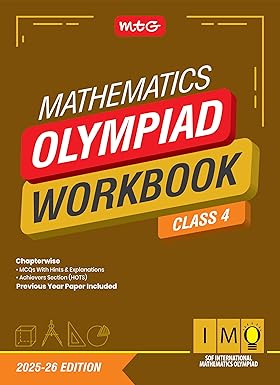 Mathematics Olympiad Workbook Class 4 For 2025-2026 Edition