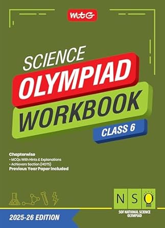 Science Olympiad Workbook Class 6 For 2025-2026 Edition