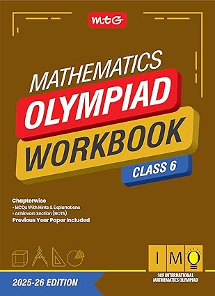 Mathematics Olympiad Workbook Class 6 For 2025-2026 Edition