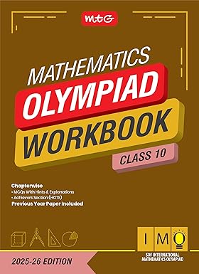 Mathematics Olympiad Workbook Class 10 For 2025-2026 Edition