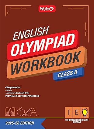 English Olympiad Workbook Class 6 For 2025-2026 Edition