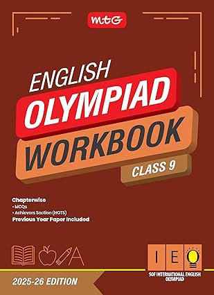 English Olympiad Workbook Class 9 For 2025-2026 Edition
