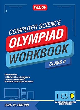 Computer Science Olympiad Workbook Class 6 For 2025-2026 Edition