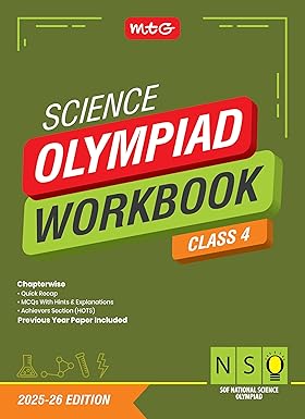 Science Olympiad Workbook Class 4 For 2025-2026 Edition