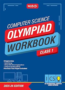 Computer Science Olympiad Workbook Class 1 For 2025-2026 Edition