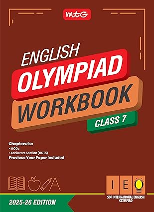 English Olympiad Workbook Class 7 For 2025-2026 Edition