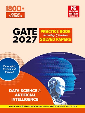 GATE-2027: DATA SCIENCE AND ARTIFICIAL INTELLIGENCE PREVIOUS YEAR SOLVED PAPERS