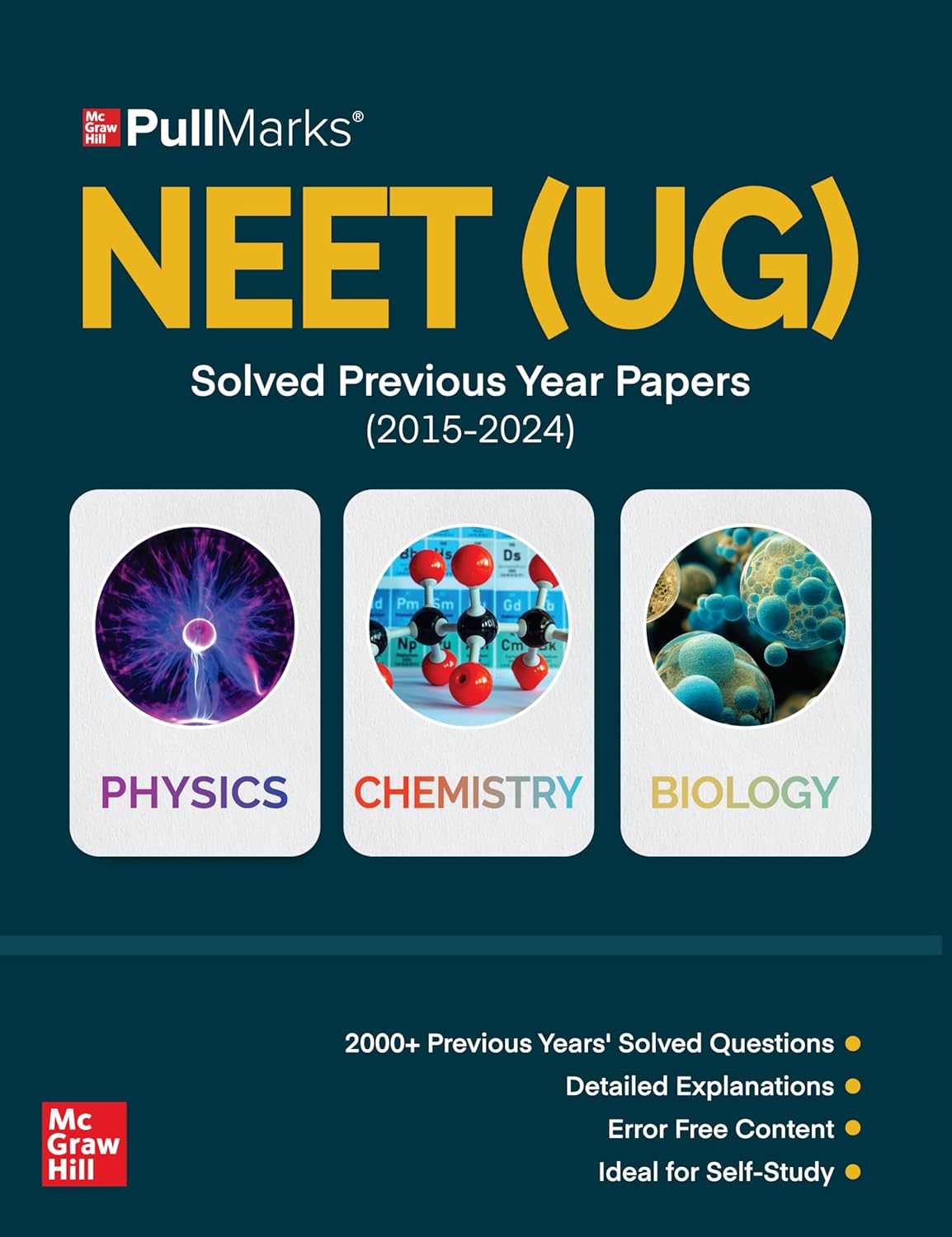 10 YEARS NTA NEET (UG) 2025 PREVIOUS YEAR SOLVED QUESTION PAPERS PHYSICS, CHEMISTRY AND BIOLOGY WITH DETAILED EXPLANATIONS | 2000+ PYQS | IDEAL FOR SELF-STUDY AND TEST SERIES, ERROR-FREE CONTENT
