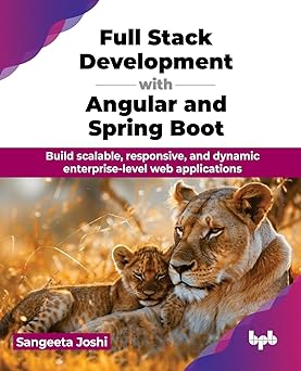 FULL STACK DEVELOPMENT WITH ANGULAR & SPRING BOOT