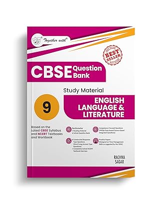 Together with CBSE Class 9 Question Bank 2025-26 English Language & Literature | Chapter-wise Study Material