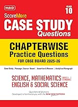 MTG CBSE Class-10 ScoreMore Case Study Chapterwise Practice Questions Bank Science, Mathematics Basic & Standard, English & Social-Science For 2026 Exam