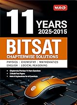 MTG 11 Years BITSAT Chapterwise Previous Solved Question Papers (PYQ Book) For 2026 Exam |