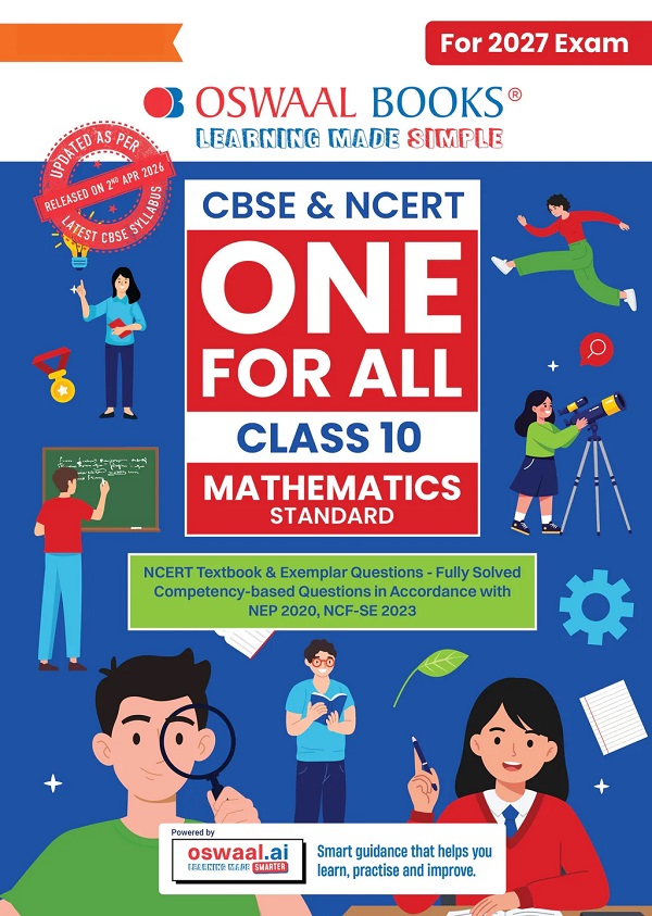 CBSE & NCERT ONE FOR ALL CLASS 10 MATHEMATICS STANDARD (FOR 2027 EXAM)