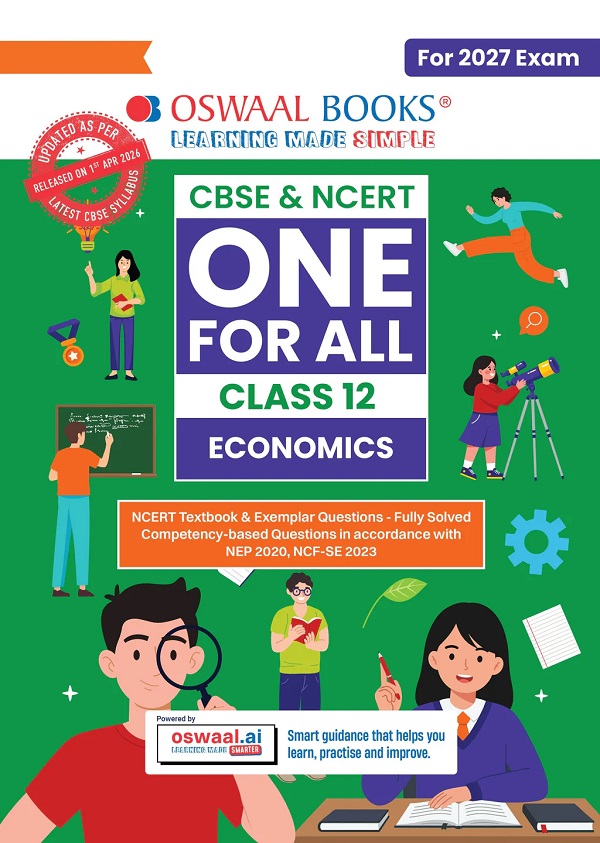 CBSE & NCERT ONE FOR ALL CLASS 12 ECONOMICS (FOR 2027 EXAM)