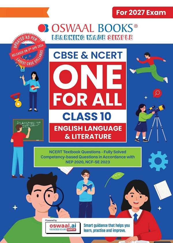CBSE & NCERT ONE FOR ALL CLASS 10 ENGLISH LANGUAGE & LITERATURE (FOR 2027 EXAM)