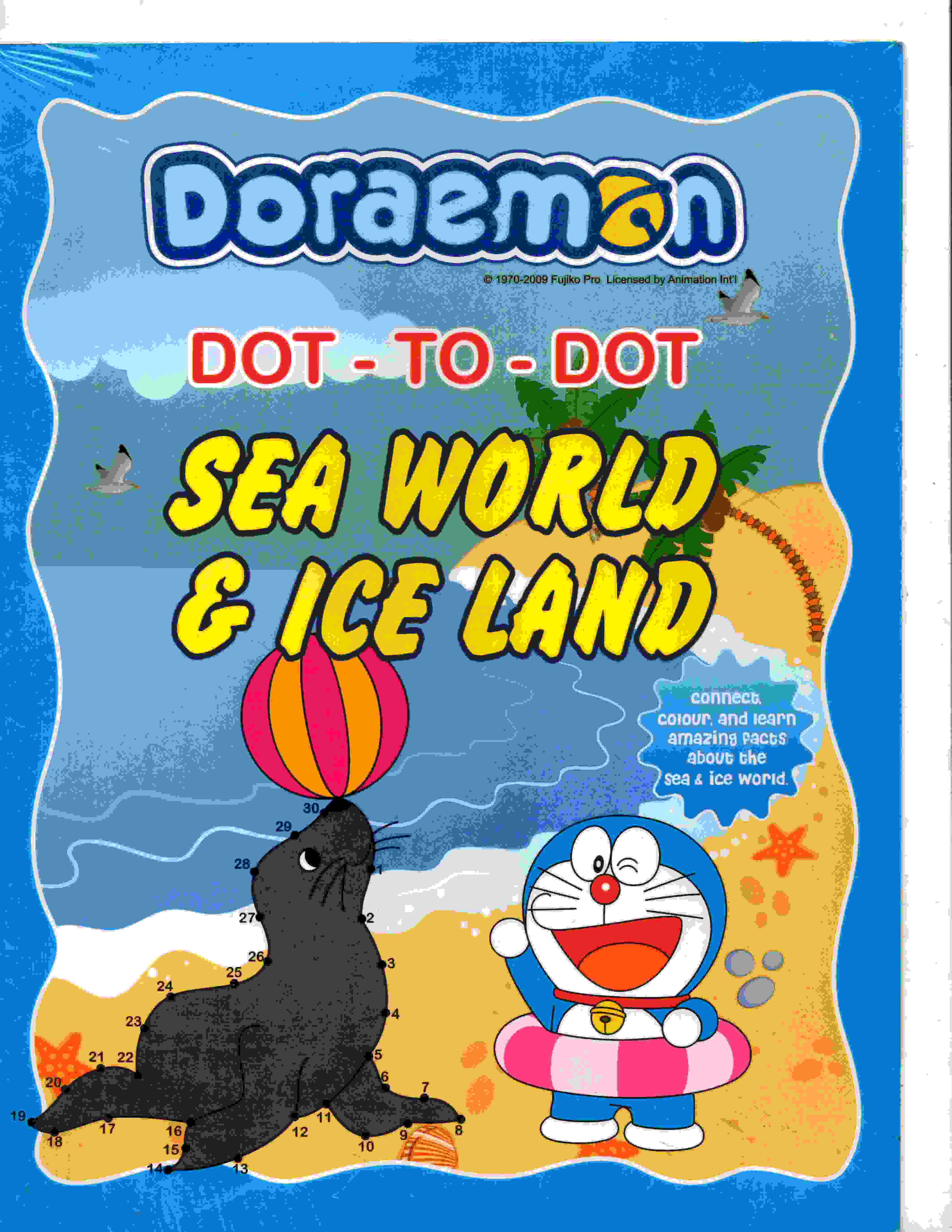 Doraemon Dot To Dot Sea World & Ice Land