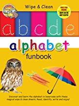 Wipe & Clean alphabet Funbook : Write and Practice Small Letters
