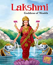 Large Print: Lakshmi Goddess of Wealth-Indian Mythology