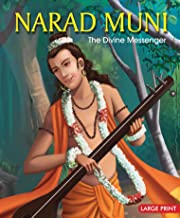 Large Print: Narad Muni The Divine Messenger-Indian Mythology