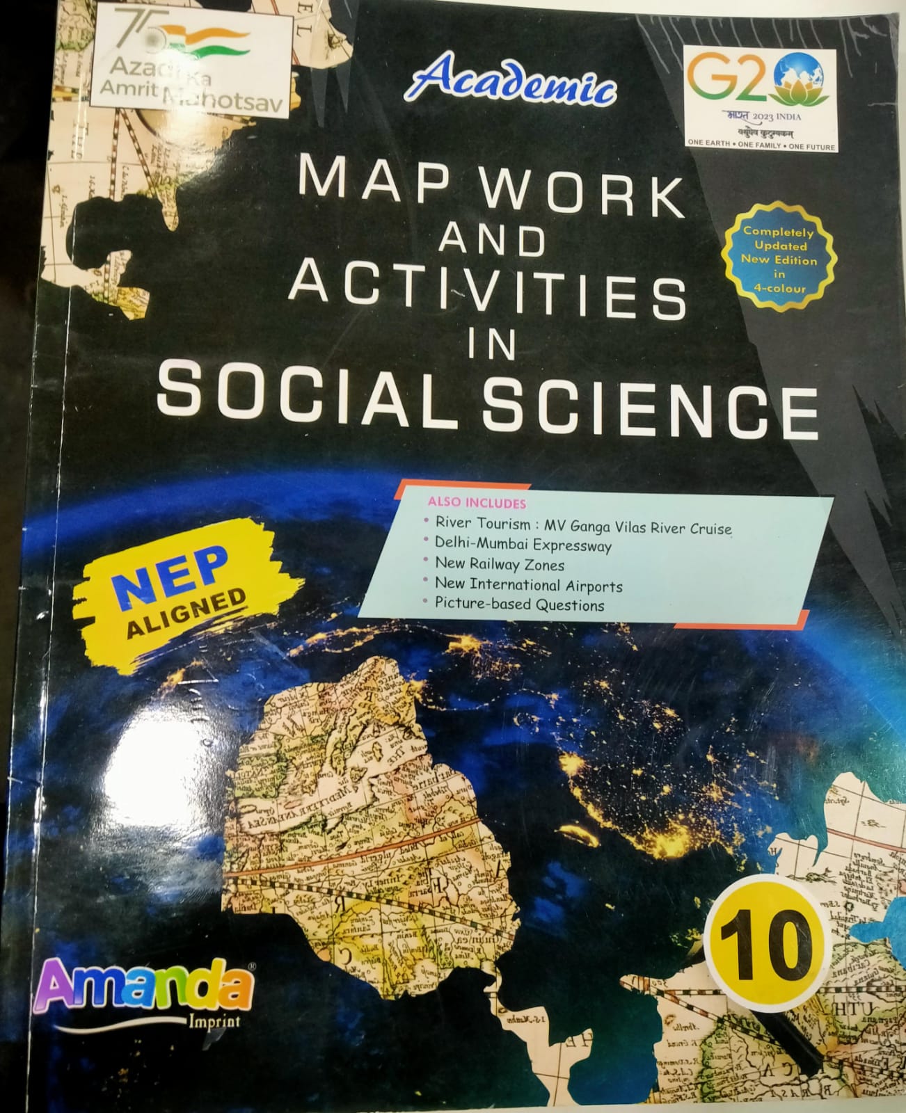 MAP WORK AND ACTIVITIES IN SOCIAL SCIENCE FOR CLASS - 10TH