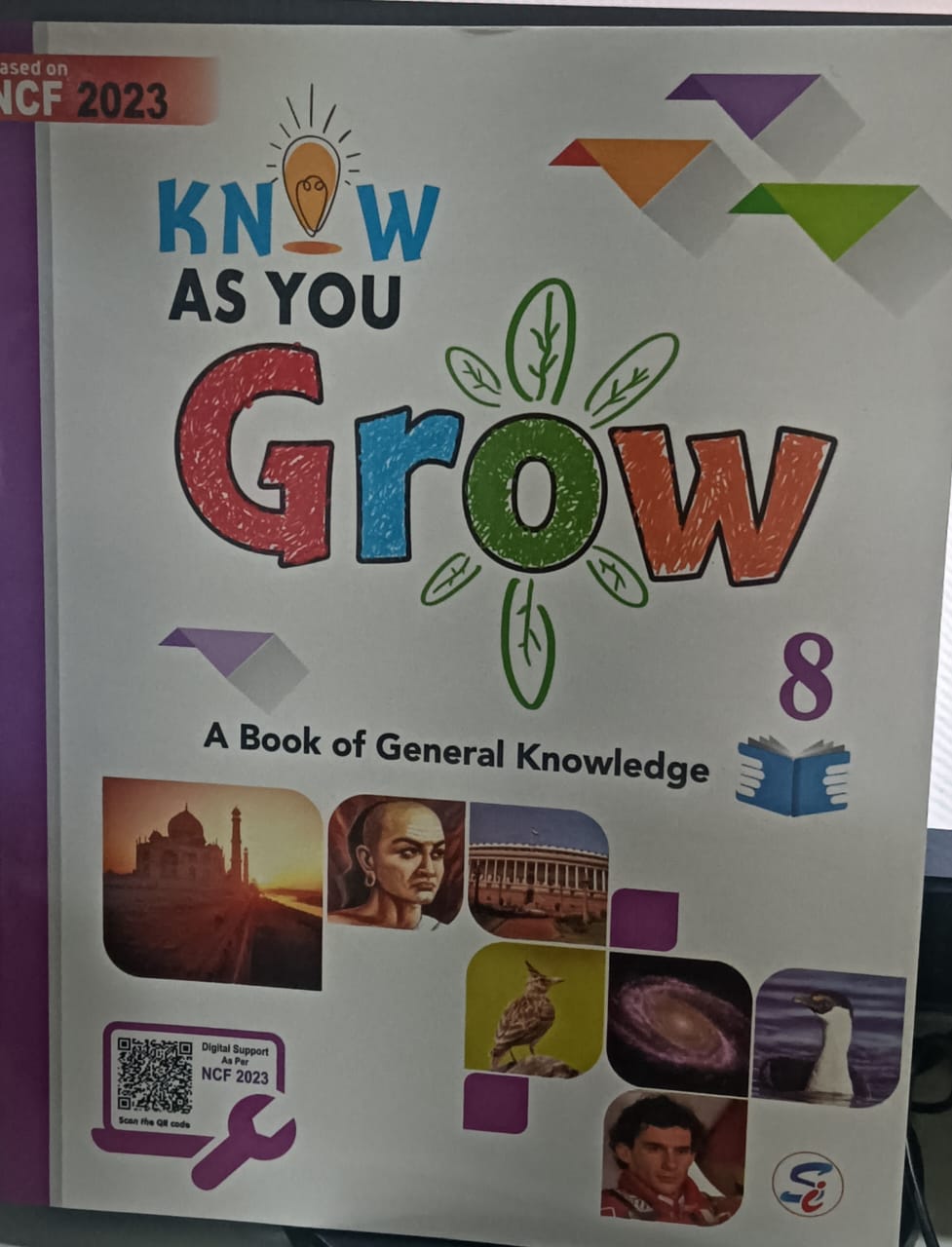 Know As You Grow Class - 8 Based On NCF 2023