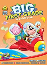 Big First Grade Activity Workbook Ages 6-7, 1st Grade, Basic Math, Addition & Subtraction, Telling Time, Reading, Phonics, and More