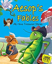 Large Print: Aesops Fables: All Time Treasured Stories