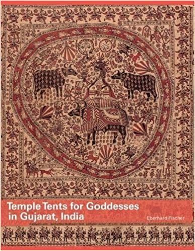 TEMPLE TENTS FOR GODDESSES IN GUJARAT, INDIA
