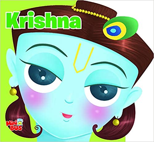 Cutout Board Book: Krishna(Gods,Goddesses and Saints)