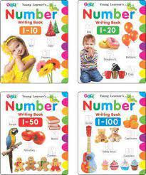 Number Writing Books (Set of 4 Titles)