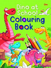 Colouring book : Dinos at School (Animals Colouring Book)