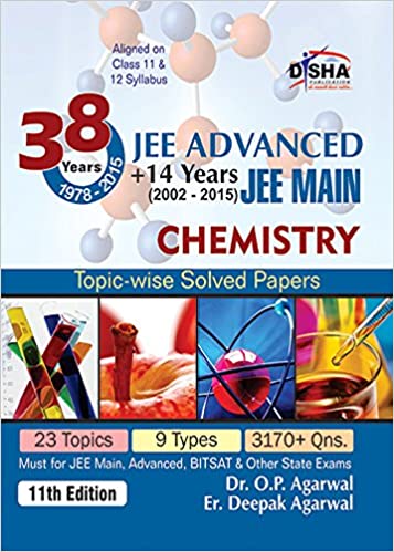 38 Years IIT-JEE Advanced + 14 yrs JEE Main Topic-wise Solved Paper Chemistry (Old Edition) 