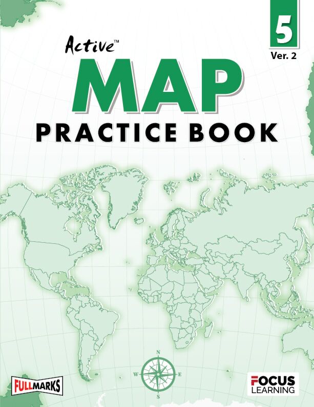 Focus Learning Active Map Practice Book for Class 5