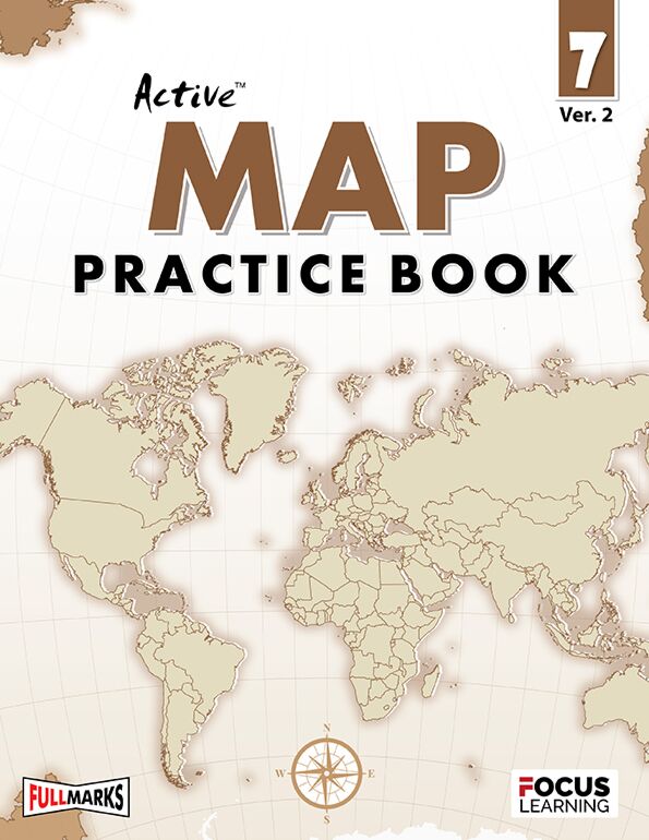 Focus Learning Active Map Practice Book for Class 7