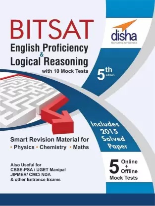  BITSAT English & Logical Reasoning with 10 Mock Tests (5th Edition)