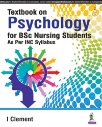 TEXTBOOK ON PSYCHOLOGY FOR BSC NURSING STUDENTS AS PER INC SYLLABUS