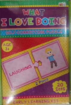 What I Love Doing Self-Correcting Puzzle 