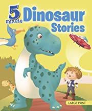 Large Print: 5 Minute Dinosaur Stories