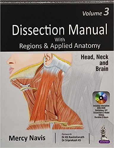 Dissection Manual With Regions & Applied Anatomy Head, Neck And Brain Vol.3 With Dvd-Rom
