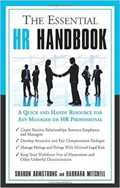 The Essential HR Handbook: A Quick and Handy Resource for Any Manager or HR Professional 