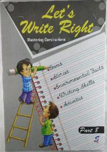 LETS WRITE RIGHT MASTERING CURSIVE HAND PART 8 