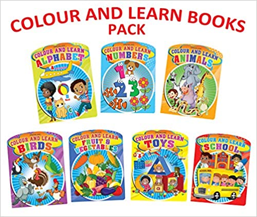 Dreamland Colour and Learn Pack (7 Titles)