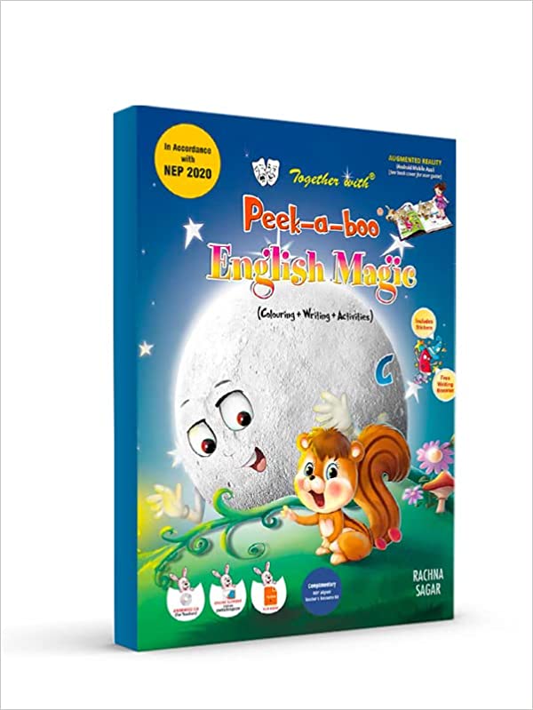 Rachna Sagar Together With Peek a boo English Magic C (Coloring + Writing + Activities)