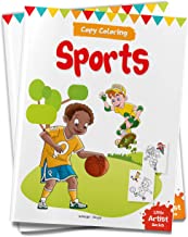 Little Artist Series Sports: Copy Colour Books
