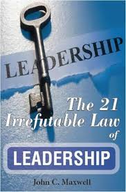THE 21 IRREFUTABLE LAW OF LEADERSHIP