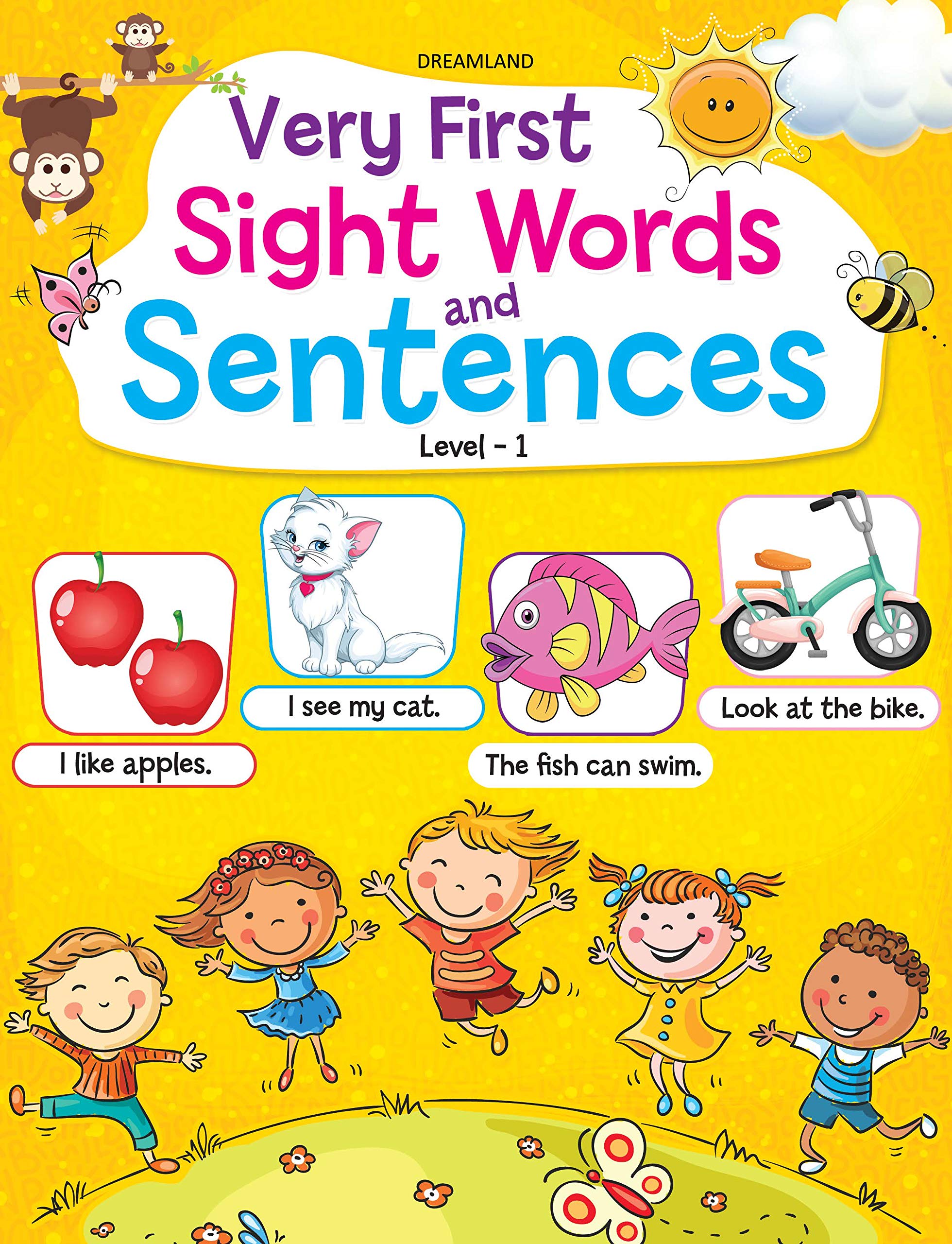 Very First Sight Words Sentences Level - 1 